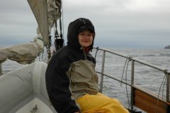 Ania  -  autostopowiczka jachtowa