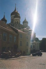 cerkiew w Tallinie postawiona przez cara, żeby 'pokazać kto tu rządzi...'