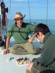 Pojedynek szachowy - Adam i Marcin (znowu remis)